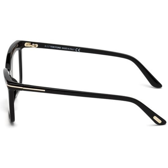 Tom Ford Eyeglasses Shiny Black w/Demo Lens - Picture 3 of 4